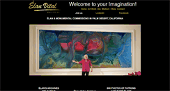 Desktop Screenshot of elanvitalgalleries.com