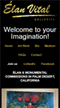 Mobile Screenshot of elanvitalgalleries.com